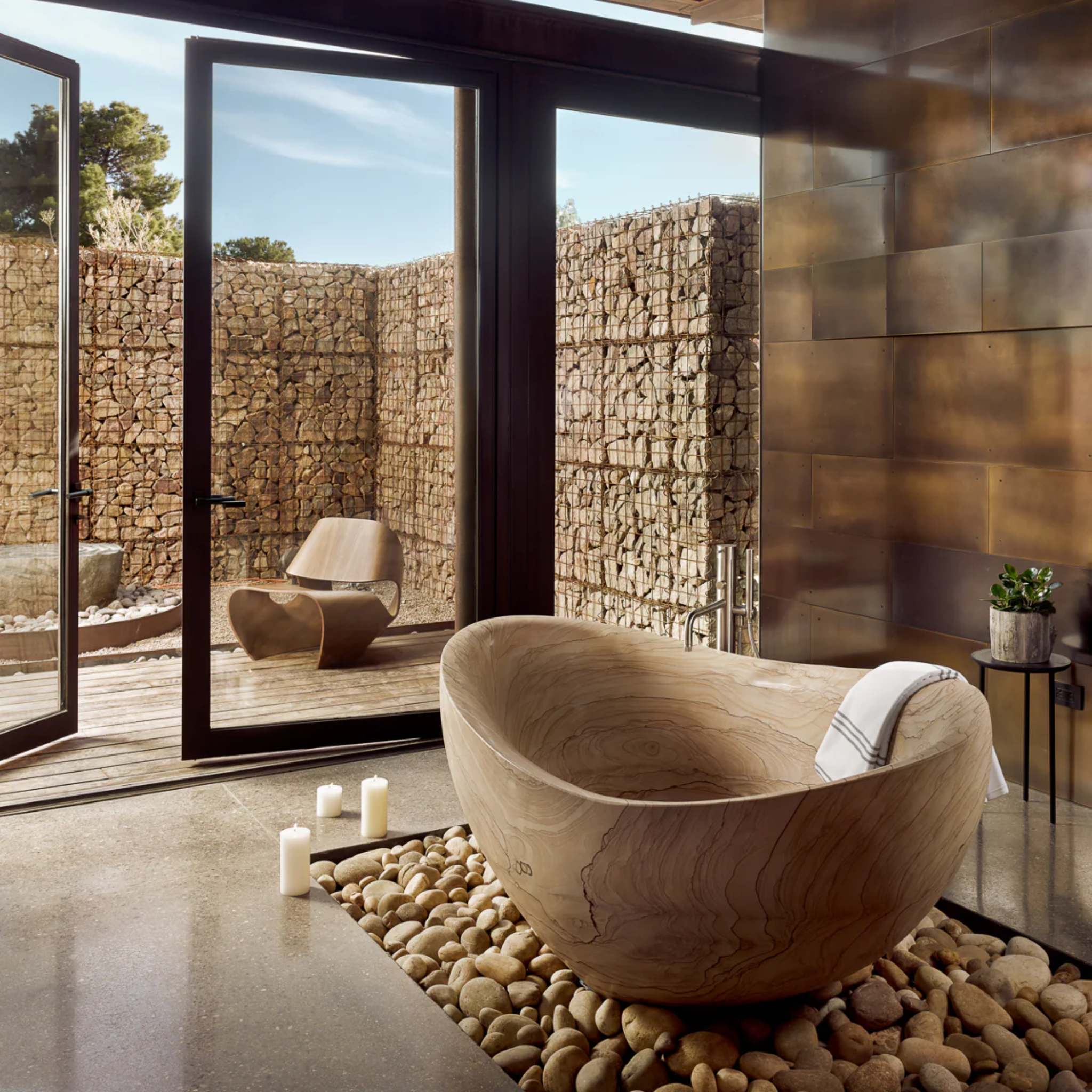 Large Bathroom In Luxury Home With Sink Bathtub And Cabinets Stock Photo -  Download Image Now - iStock, image size:2048x2048