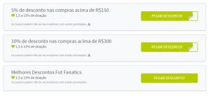 Cupom de Desconto Futfanátics
