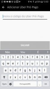 como funciona o Uber -pré-pago