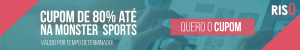 Descontos de até 80% na Monster Sports