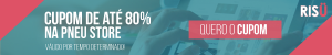 Cupom de desconto de até 80% na Pneu Store