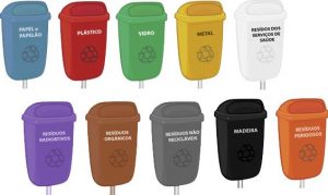 cores da reciclagem