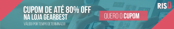 Cupom de desconto Loja GearBest
