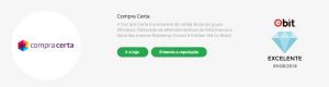 Compra Certa é confiável? Veja no site Ebit