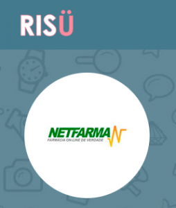 Netfarma na página da Risü