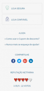 Reputação da Netfarma na Risü