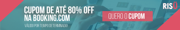 Cupom de desconto para Booking.com