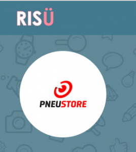 Página da PneuStore na Risü