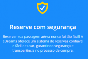 eDreams é confiável: Site seguro