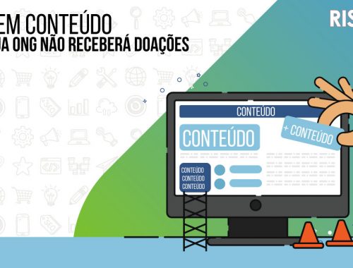 Sem doações, sua ONG não receberá doações