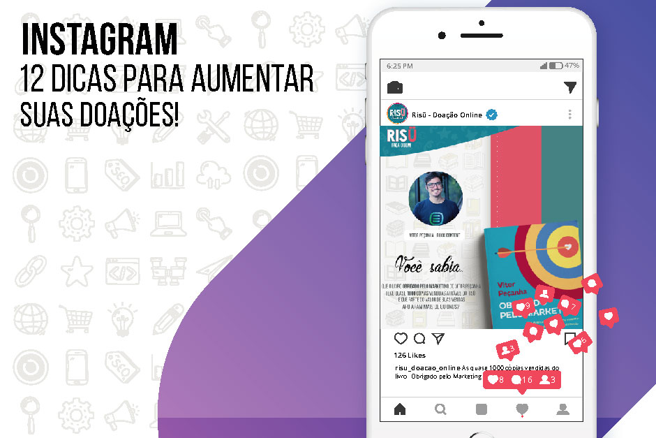 12 dicas para aumentar suas doações por Instagram