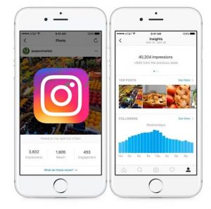 Instagram conta comercial