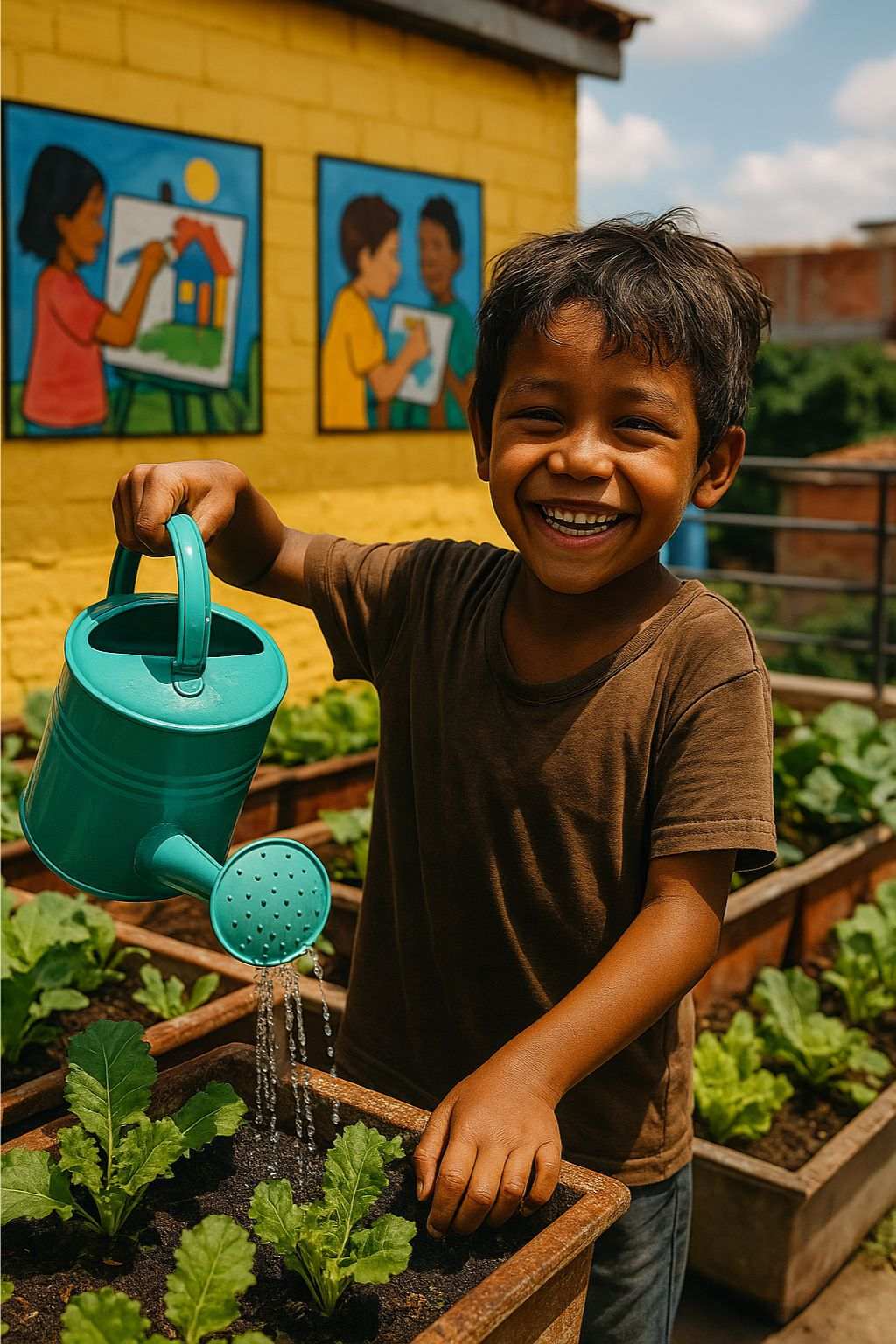Ajude Heliópolis com sustentabilidade, arte e educação