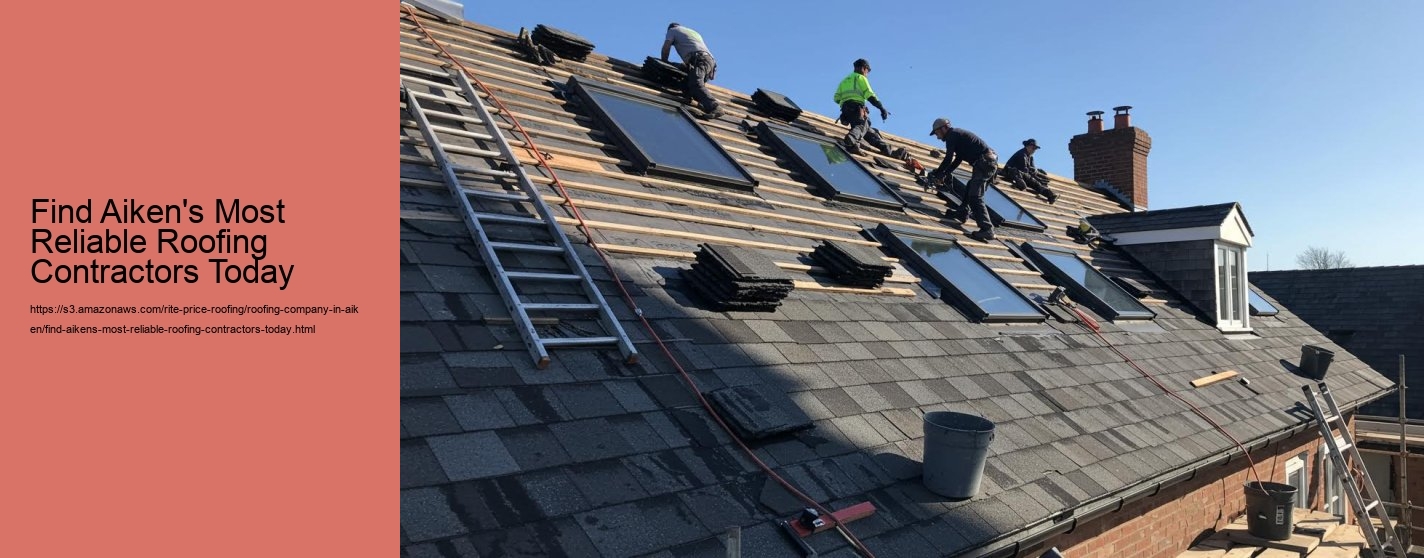 Find Aiken's Most Reliable Roofing Contractors Today