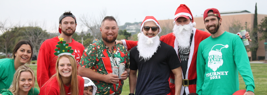 Saturday 12/5 - Kickin' It With Santa Cup in Hand Kickball Charity Tournament - Club Volo Baltimore Peninsula (Federal Hill) - December 2026