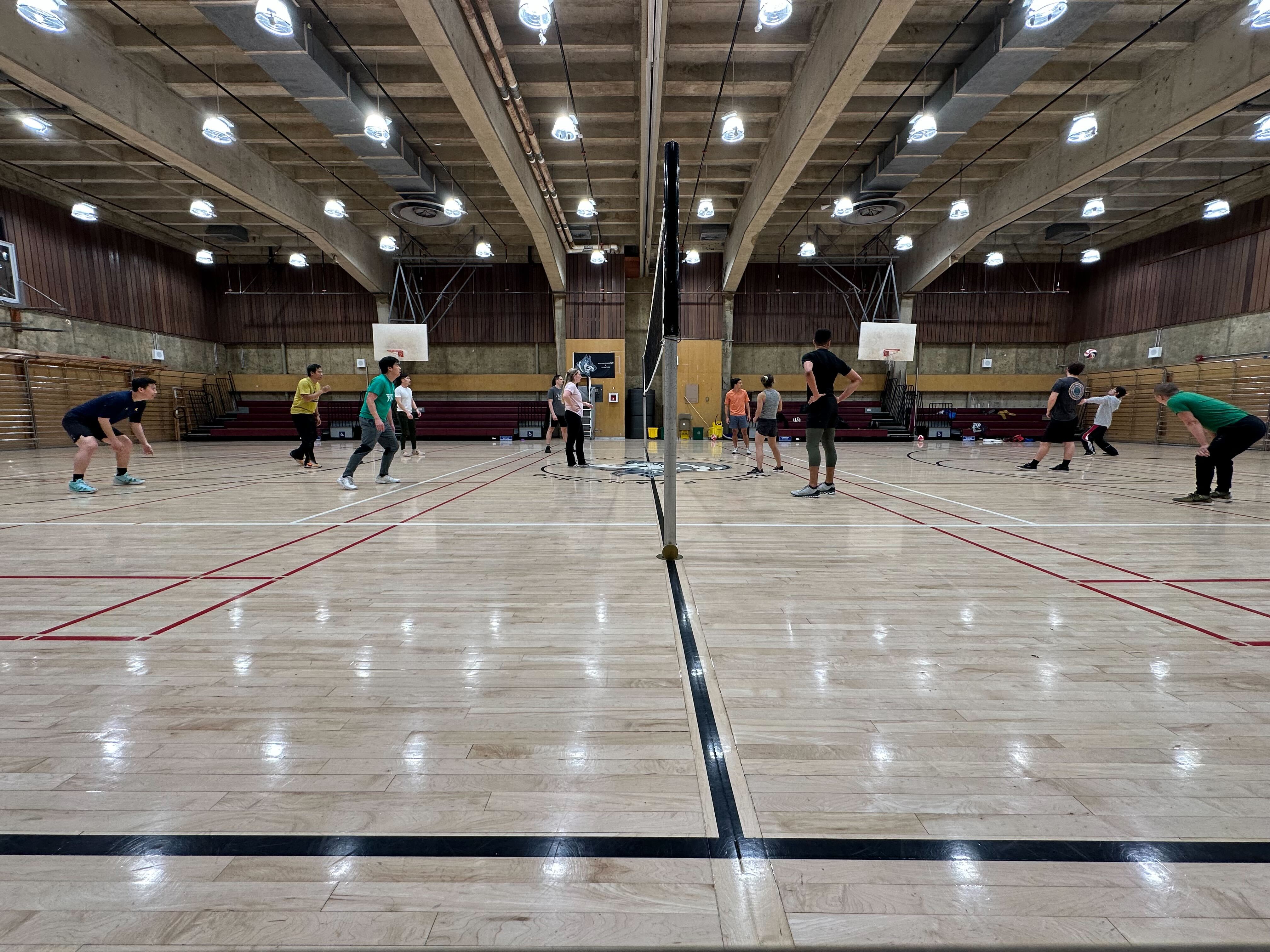 Volleyball Rentals at SF International HS
