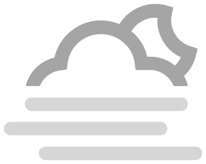 Hazy clouds