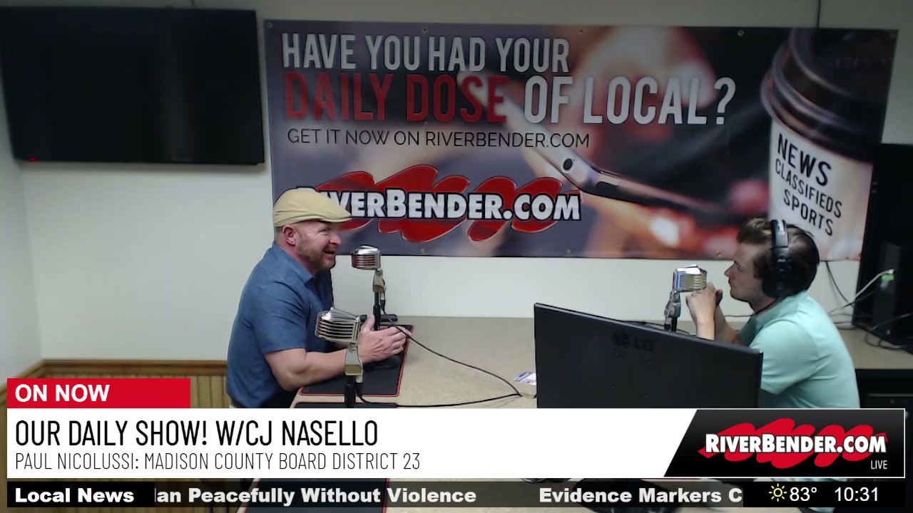 Our Daily Show Interview! Paul Nicolussi Madison County Board Member District 23