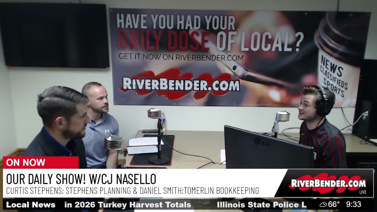 Our Daily Show Interview! Lunch & Learn With Stephens Planning and Tomerlin on 6-5