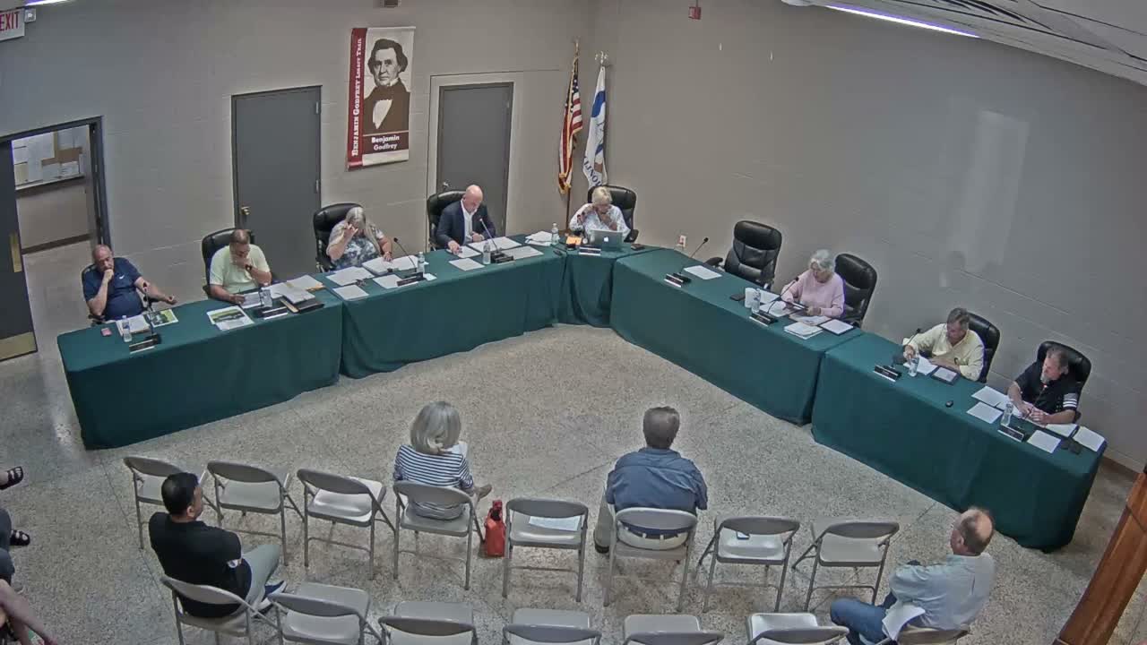 Village of Godfrey Board of Trustees: Public Safety, Finance, Board Meetings