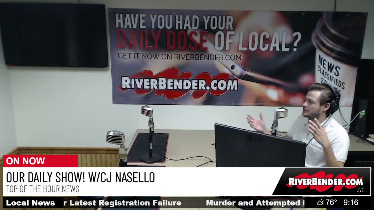 Our Daily Show! With Cj FT: AHS Girls Volleyball, Wood River Main Street, and Mac's!