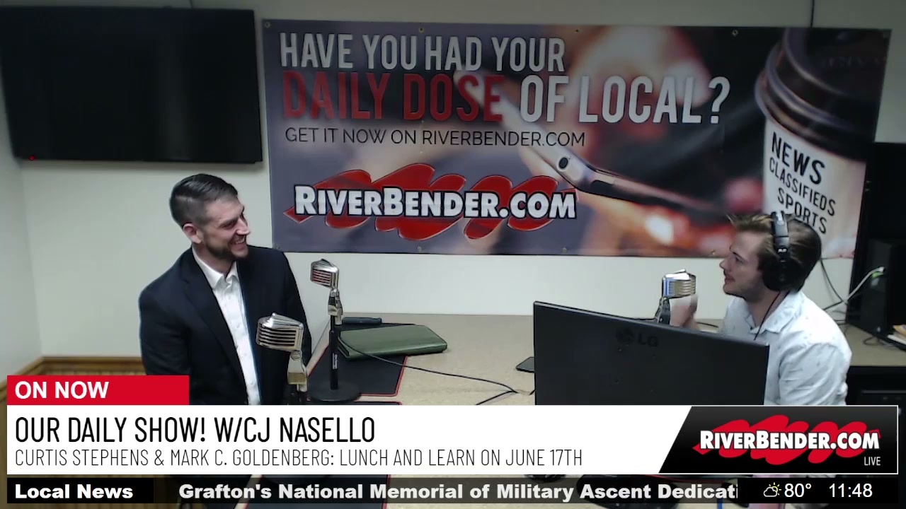Our Daily Show Interview! Stephens Planning & Goldenberg Dinner Seminar on June 17th!