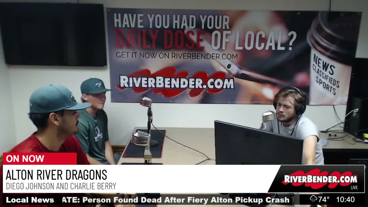 Our Daily Show! Alton River Dragons Spotlight: Charlie Berry and Diego Johnson