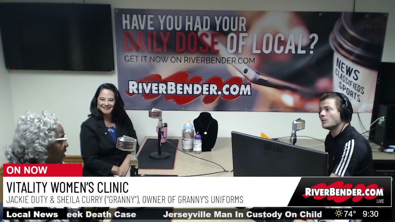 Our Daily Show Interview! Vitality & Granny's Uniforms: A Great Partnership 