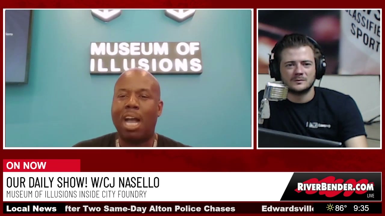What's New at the Museum of Illusions St. Louis? | Our Daily Show Interview