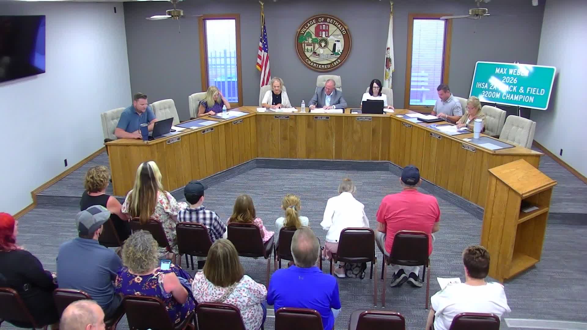 Village of Bethalto Council Meeting