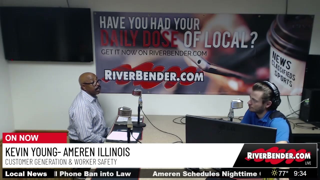 Our Daily Show Interview! Customer Generation & Worker Safety: Ameren IL