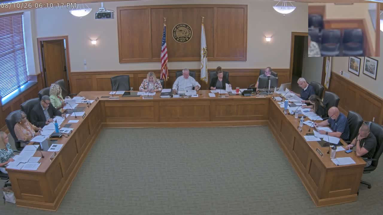 City of Alton - Committee of the Whole Meeting