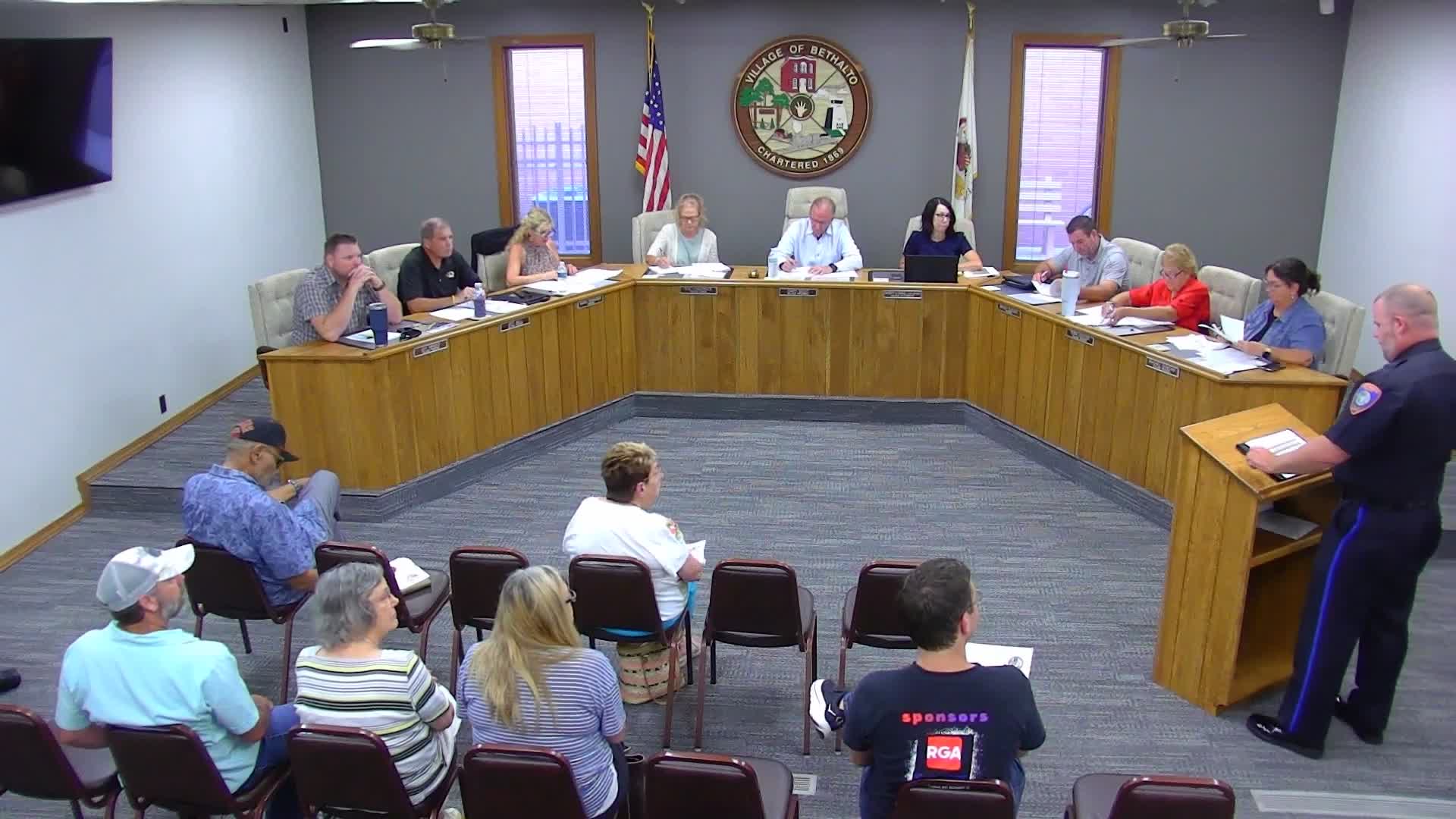 Village of Bethalto Council Meeting