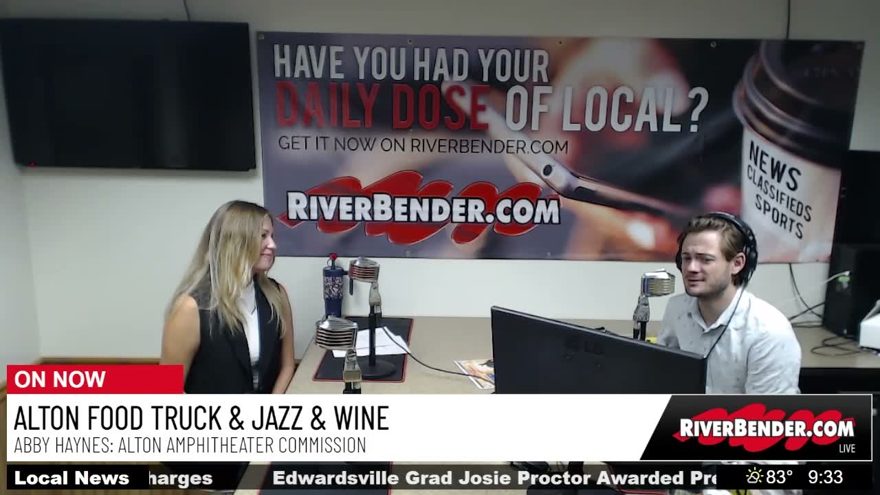 Jazz & Wine and Food Truck Festivals Return to Alton! | Our Daily Show Interview