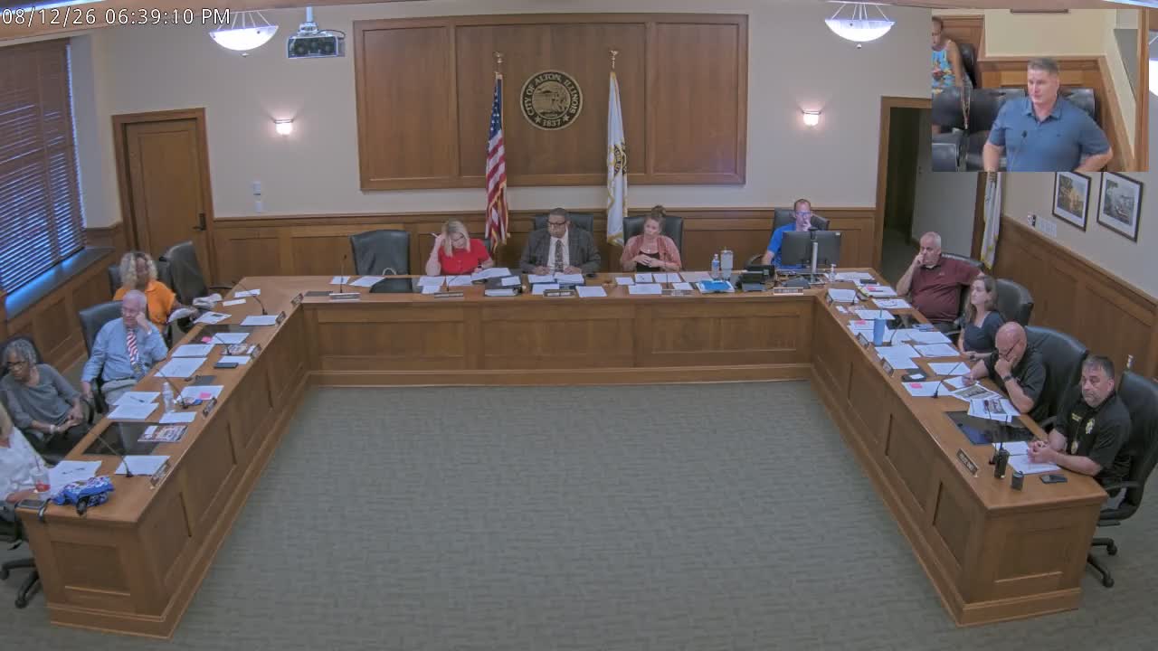 Alton City Council Meeting