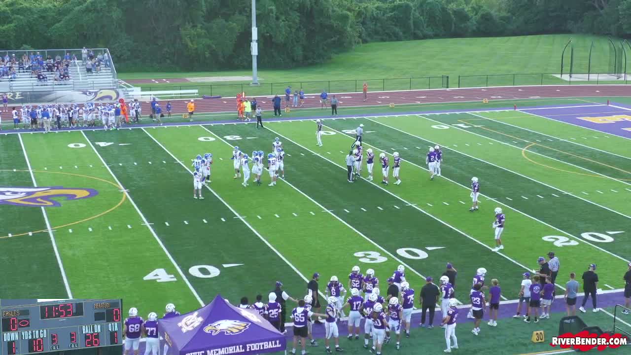 Newton Eagles at Civic Memorial Eagles Football