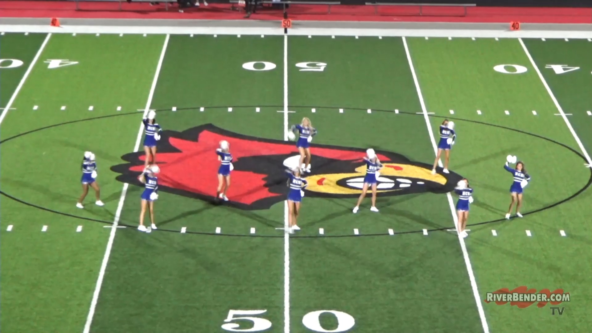 Dupo Tigers at Marquette Catholic Explorers Halftime Show