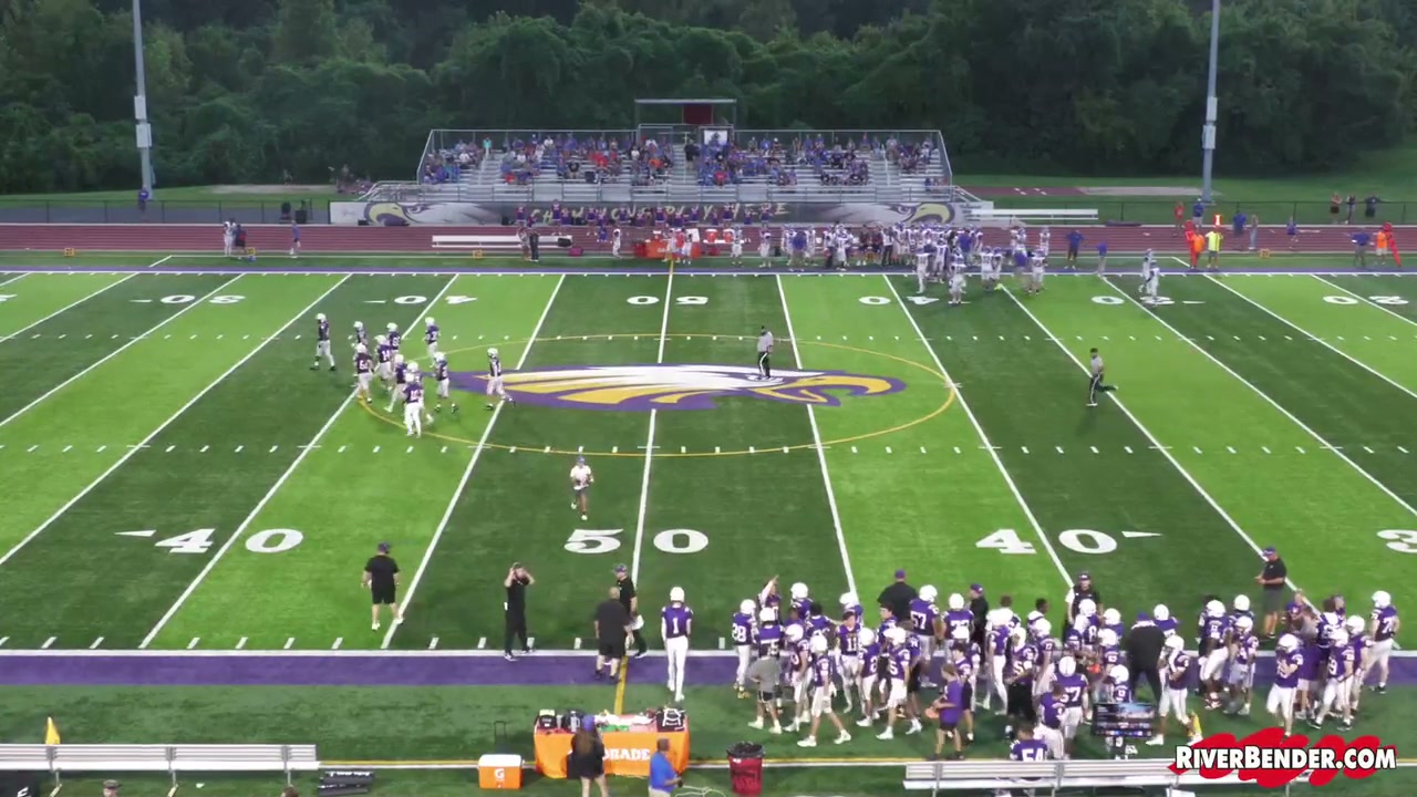 Newton Eagles at Civic Memorial Eagles Football Highlights