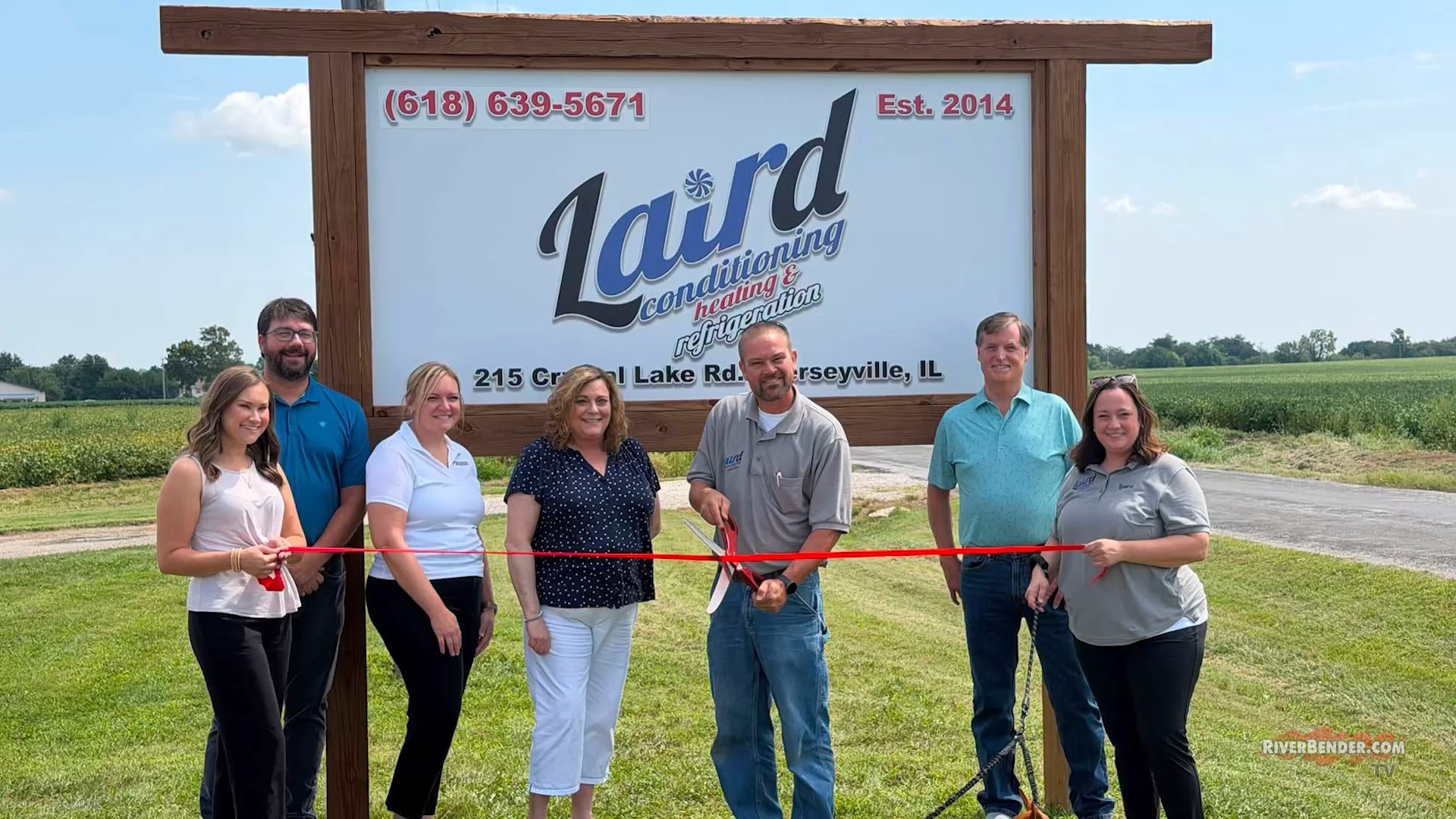 Laird Conditioning and Heating Gets Back to Work in Jerseyville