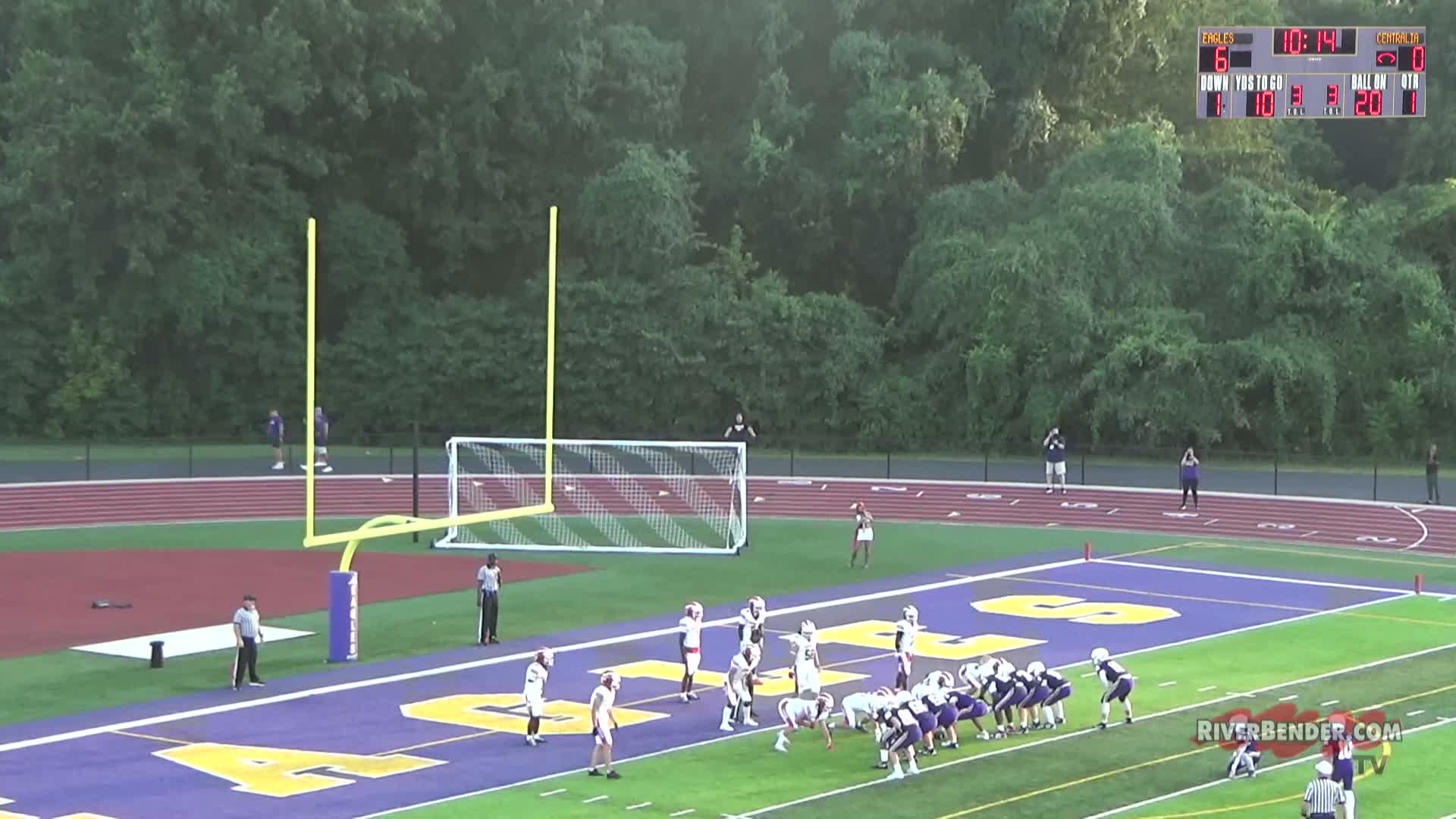 Centralia Orphans at CM Eagles Football 