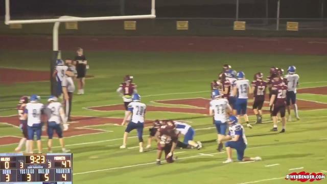 Freeburg Midgets vs. EAWR Oilers Football Highlights