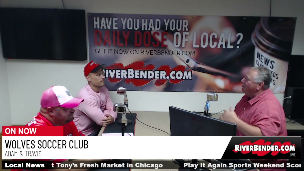 Wolves Soccer Club visit Brian Trust on Our Daily Show