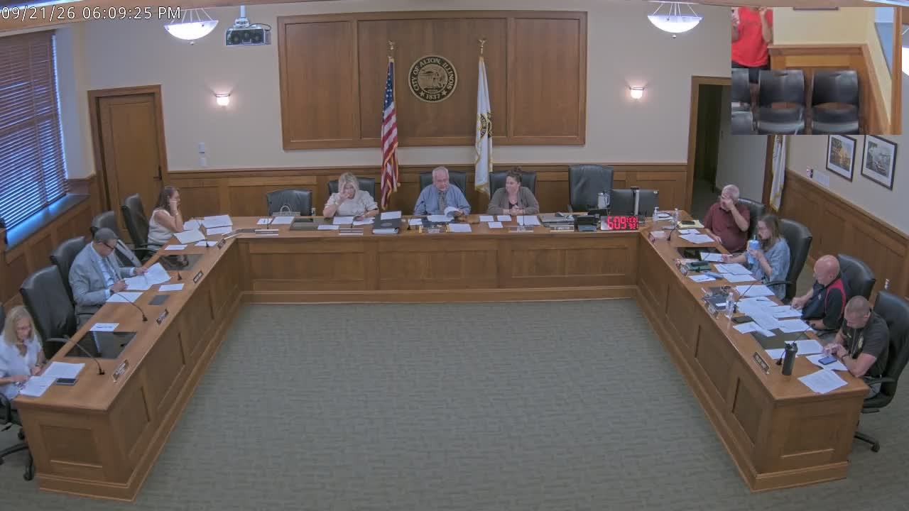 City of Alton - Committee of the Whole Meeting
