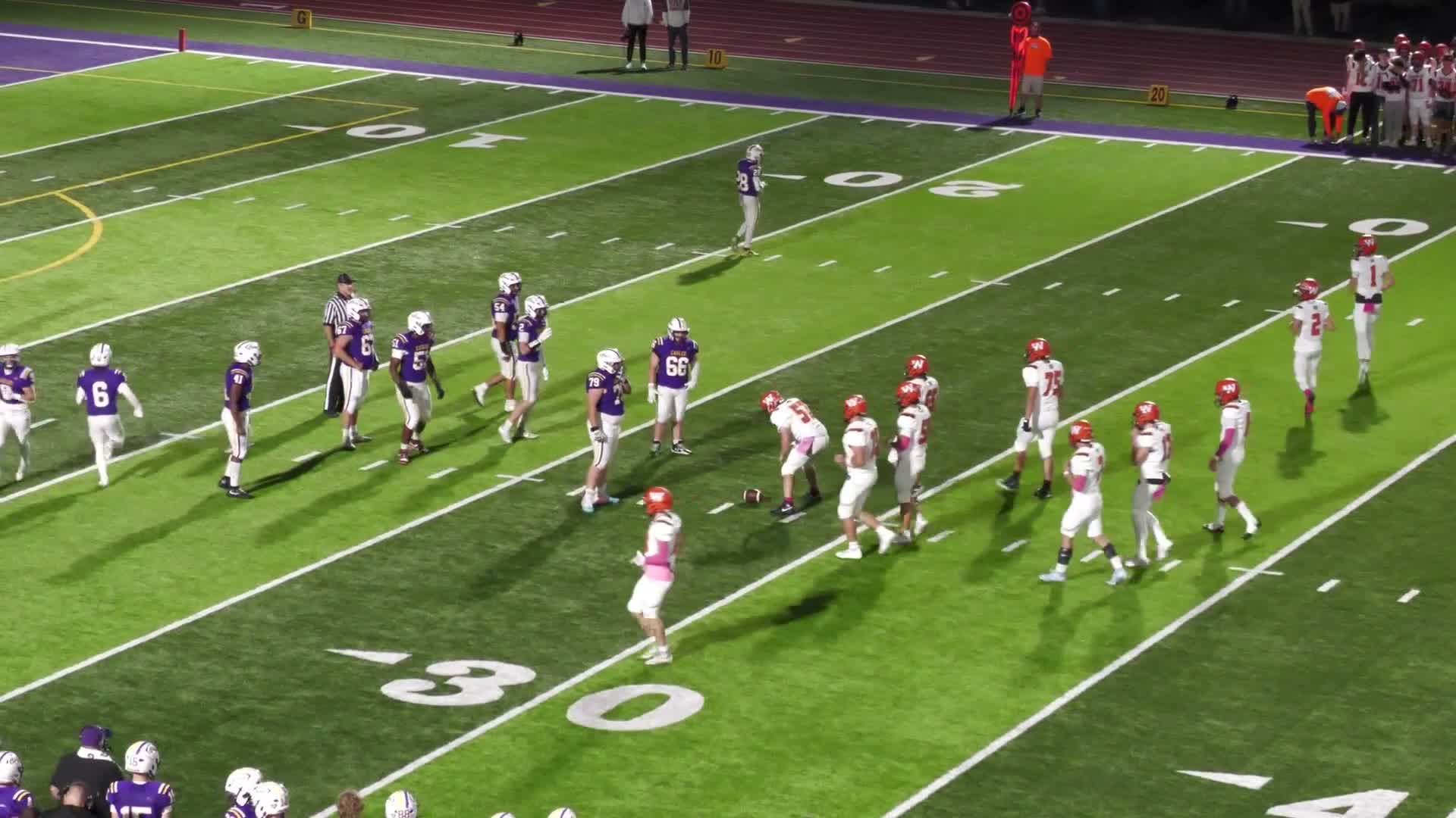 Waterloo Bulldogs at CM Eagles Football