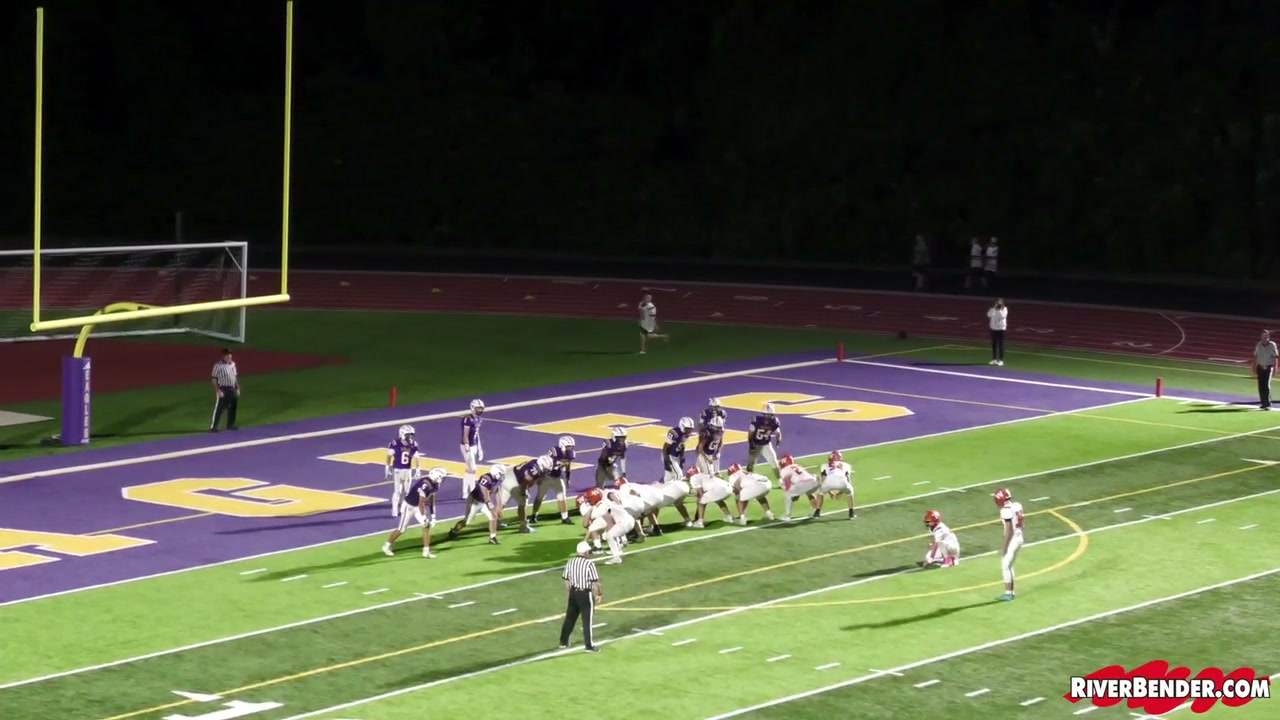 Waterloo Bulldogs at Civic Memorial Eagles Football Highlights