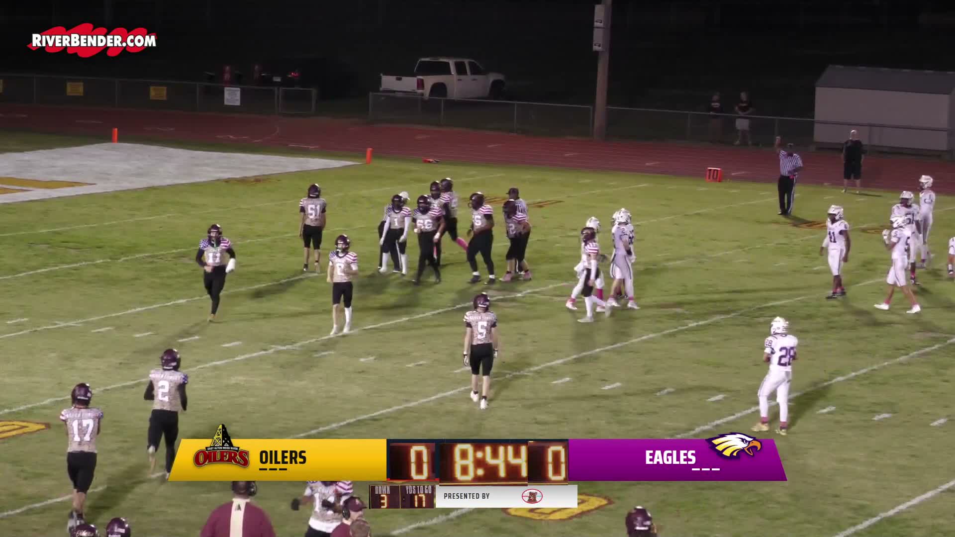 CM Eagles at EAWR Oilers Football