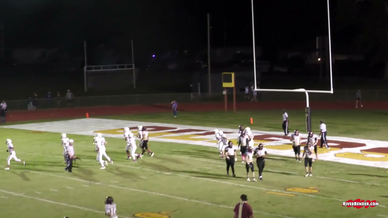  Civic Memorial Eagles at East Alton-Wood River Oilers Football Highlights