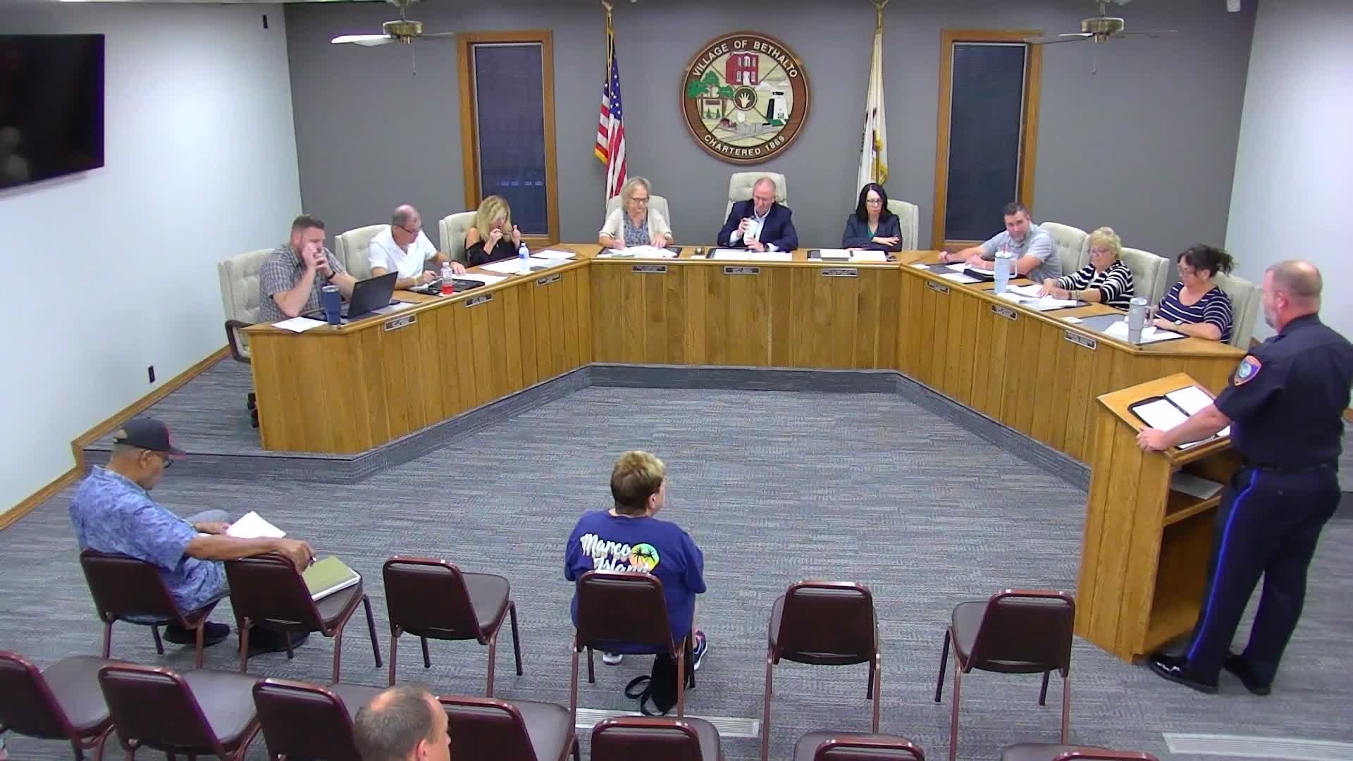 Village of Bethalto Council Meeting