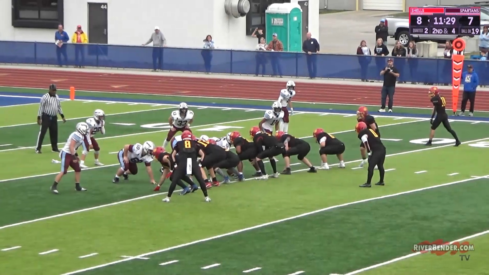 St. Joseph Ogden at Roxana Shells IHSA Football Highlights 