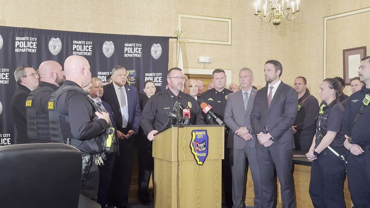 “You Will Be Brought to Justice” – Granite City Speaks After Officer Shooting